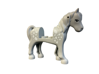 Light Bluish Gray w/ White Spots Horse LEGO® Animals LEGO®