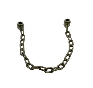 Chain with 21 Links (16-17L), Part# 30104 Part LEGO® Dark Gray  