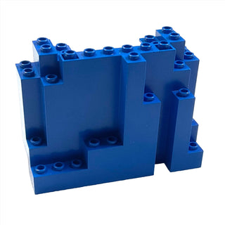 Rock Panel 4 x 10 x 6 Rectangular (BURP) PART # 6082 Part LEGO® Blue  