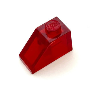 Slope 45 2x1, Part# 3040 Part LEGO® Trans-Red  