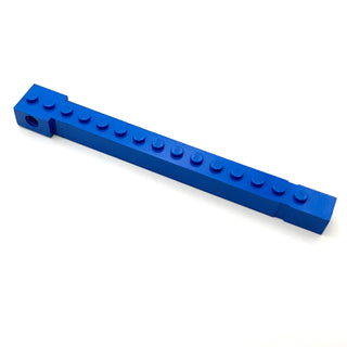 Crane Arm Outside, Wide with End Notch, Part# 2350b Part LEGO® Blue - Decent Condition  