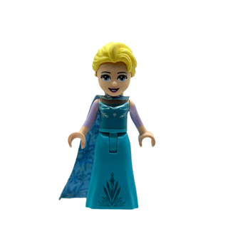 Elsa, Medium Blue Long Narrow Cape, Lavender Sleeves, dp076 Minifigure LEGO®