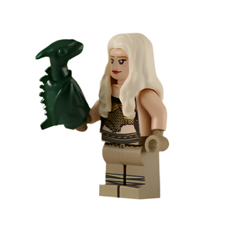 DAENERYS TARGARYEN Custom Printed & Inspired Game of Thrones Lego Minifigure Custom minifigure BigKidBrix