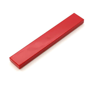 Tile 1x6, Part# 6636 Part LEGO® Red  