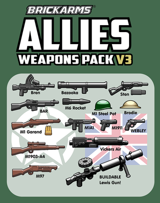 Allies Weapons Pack V3 Accessories Brickarms   