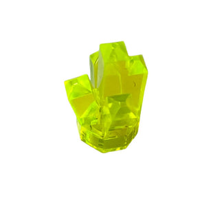 Rock 1x1 Crystal 5 Point Part# 52 Part LEGO® Trans-Neon Green  