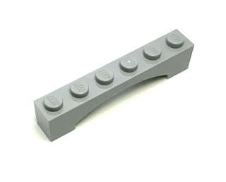 Arch 1x6 Raised Arch, Part# 92950 Part LEGO® Light Bluish Gray  