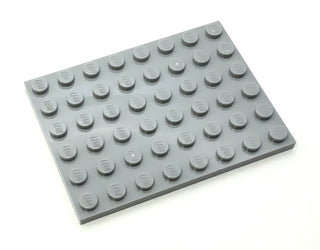 Plate 6x8, Part# 3036 Part LEGO® Light Bluish Gray 1 Part 