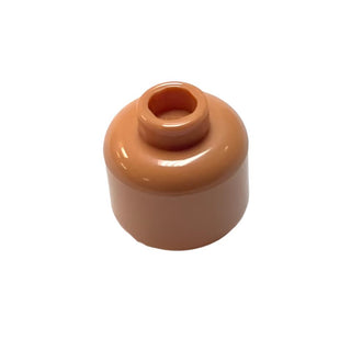 Minifigure, Head (Plain) - Hollow Stud, Part# 3626c Part LEGO® Nougat