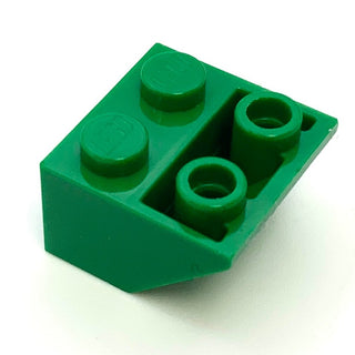 Slope Inverted 45 2x2 with Flat Bottom Pin, Part# 3660 Part LEGO® Green  