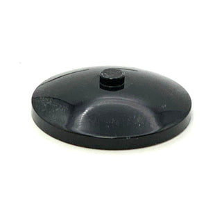 Dish 4x4 Inverted with Solid Stud, Part# 3960 Part LEGO® Black  