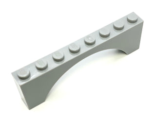 Arch 1x8x2, Part# 3308 Part LEGO® Light Bluish Gray  