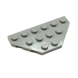 Wedge, Plate 3x6 Cut Corners, Part# 2419 Part LEGO® Light Gray  