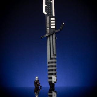 Black Saber Life-Sized Replica Building Kit Bricker Builds   