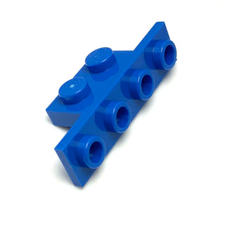 Bracket 1x2 - 1x4, Part# 2436 Part LEGO® Blue  