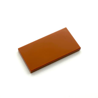 Tile 2x4, Part# 87079 Part LEGO® Dark Orange  