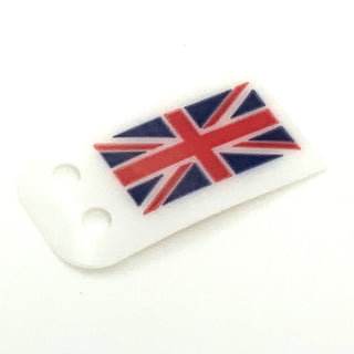 Plastic, Flag with United Kingdom Union Jack Pattern, Part# 10294pls01a Part LEGO®   