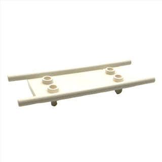 Minifigure Utensil, Stretcher, Part# 4714 Part LEGO® White  