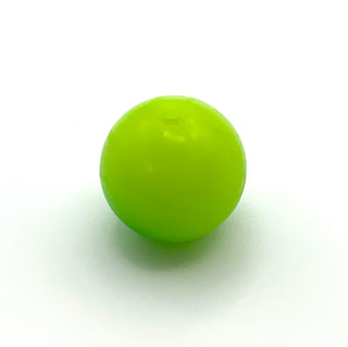 Ball, Zamor Sphere with Marbled Trans-Bright Green Pattern, Part# 54821pb05 Part LEGO® Bright Green  