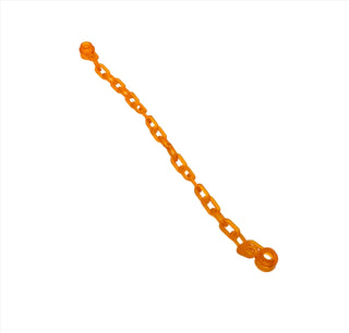 Chain with 21 Links (16-17L), Part# 30104 Part LEGO® Trans-Orange  