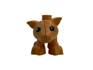 Duplo Pig Adult, Eyes Semicircular Pattern, pig03pb03 Minifigure LEGO®