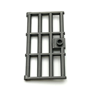 Door 1x4x6 Barred with Stud Handle, Part# 60621 Part LEGO® Pearl Dark Gray  