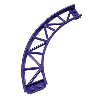 Roller Coaster Curve, 90 Degrees, Part# 25061 Part LEGO® Dark Purple  