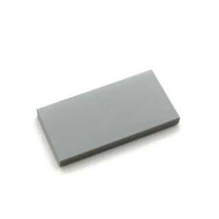 Tile 2x4, Part# 87079 Part LEGO® Light Bluish Gray  