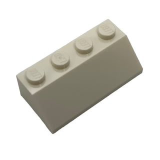 Slope 45 2x4, Part# 3037 Part LEGO® White  