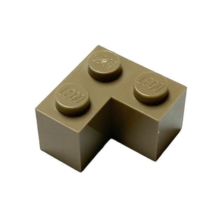 Brick 2x2 Corner, Part# 2357 Part LEGO® Dark Tan  