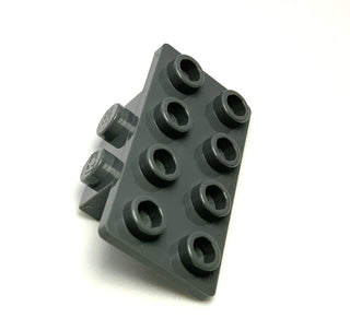 Bracket 1x2 - 2x4, Part# 93274 Part LEGO® Dark Bluish Gray  