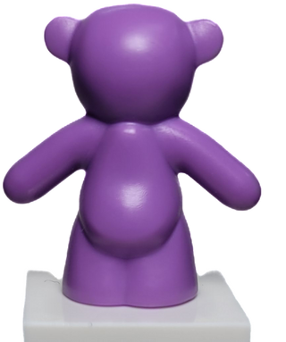 Med Lavender Teddy Bear, 98382pb007 LEGO® Animals LEGO®   