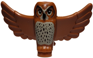 Owl, Dk Tan, 67632pb04 - Spread Wings LEGO® Animals LEGO®   