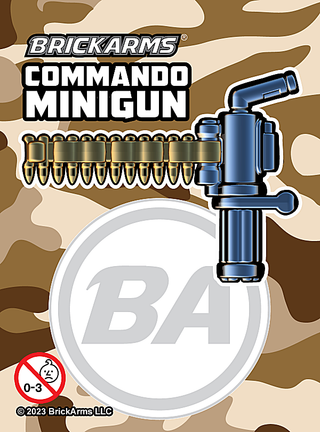 Commando Minigun Custom Weapon Brickarms   