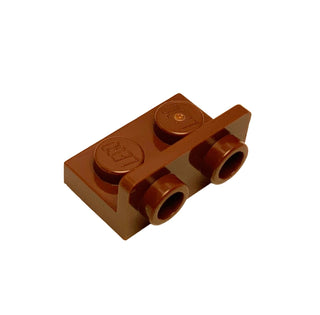 Bracket 1x2 - 1x2 Inverted, Part# 99780 Part LEGO® Reddish Brown  