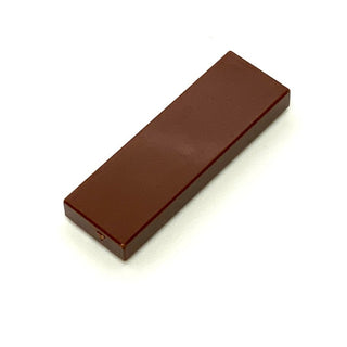 Tile 1x3, Part# 63864 Part LEGO® Reddish Brown  