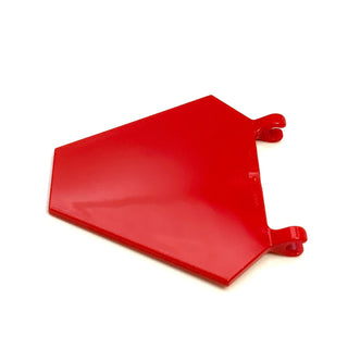 Flag 5x6 Hexagonal, Part# x1435 Part LEGO® Red  