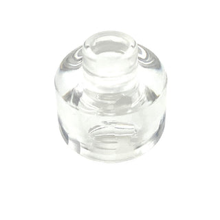 Minifigure, Head (Plain) - Hollow Stud, Part# 3626c Part LEGO® Trans-Clear  