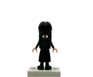 Wednesday Addams, Black Striped School Uniform, wed001 Minifigure LEGO®