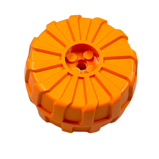 Wheel Hard Plastic Large (54mm D. x 30mm), Part# 2515 Part LEGO® Decent - Orange  