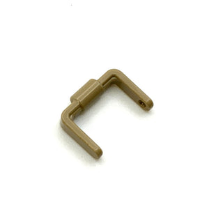 Minifigure Utensil, Bucket 1x1x1 Handle/Scooter Stand, Part# 95344 Part LEGO® Dark Tan  