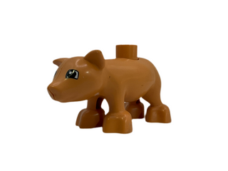 Duplo Pig Adult, Eyes Semicircular Pattern, pig03pb03 Minifigure LEGO®