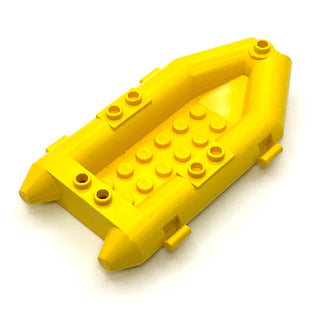 Boat, Small Rubber Raft, Part# 30086c01 Part LEGO® Yellow  