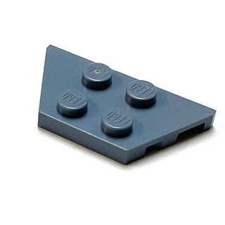 Wedge, Plate 2 x 4, Part# 51739 Part LEGO® Sand Blue  