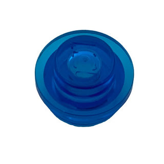 Plate Round 1x1, Part# 4073 Part LEGO® Trans-Dark Blue  