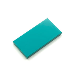 Tile 2x4, Part# 87079 Part LEGO® Dark Turquoise  