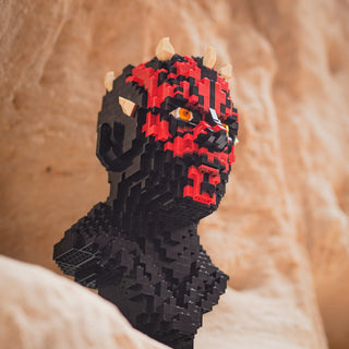 Dark Lord Maul Bust Building Kit Bricker Builds   