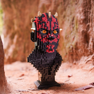 Dark Lord Maul Bust Building Kit Bricker Builds   