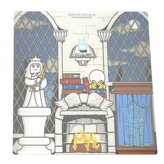 Harry Potter Plastic 3D Backdrop with Ravenclaw Common Room Pattern, Part# 104683