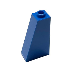 Slope 75 2 x 1 x 3 (Hollow Stud), Part# 4460b Part LEGO® Blue 1 Part 